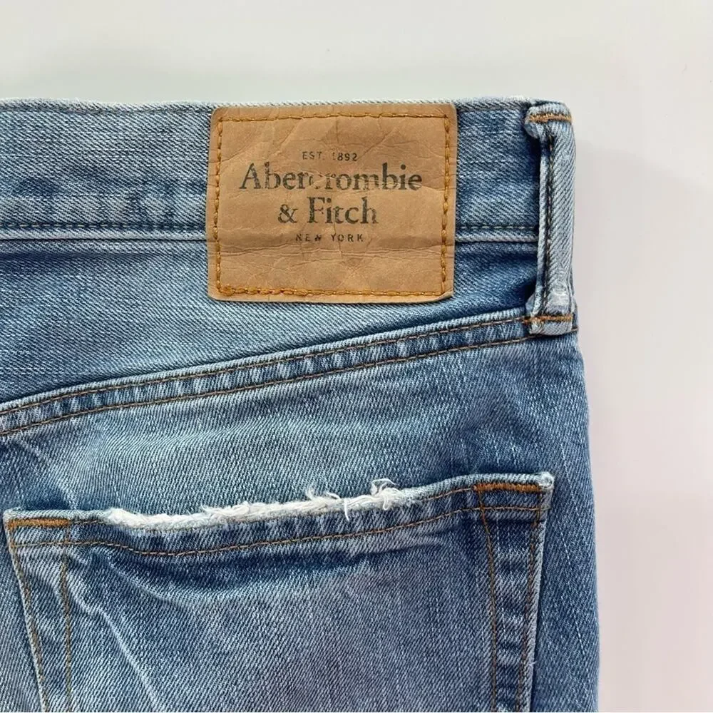 Abercrombie & Fitch Skinny Button Fly Jeans Size 32 x 30
